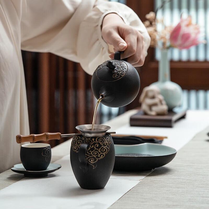 Wanqian Tang Gongfu Ceramic Tea Set - Huahao Yueyuan