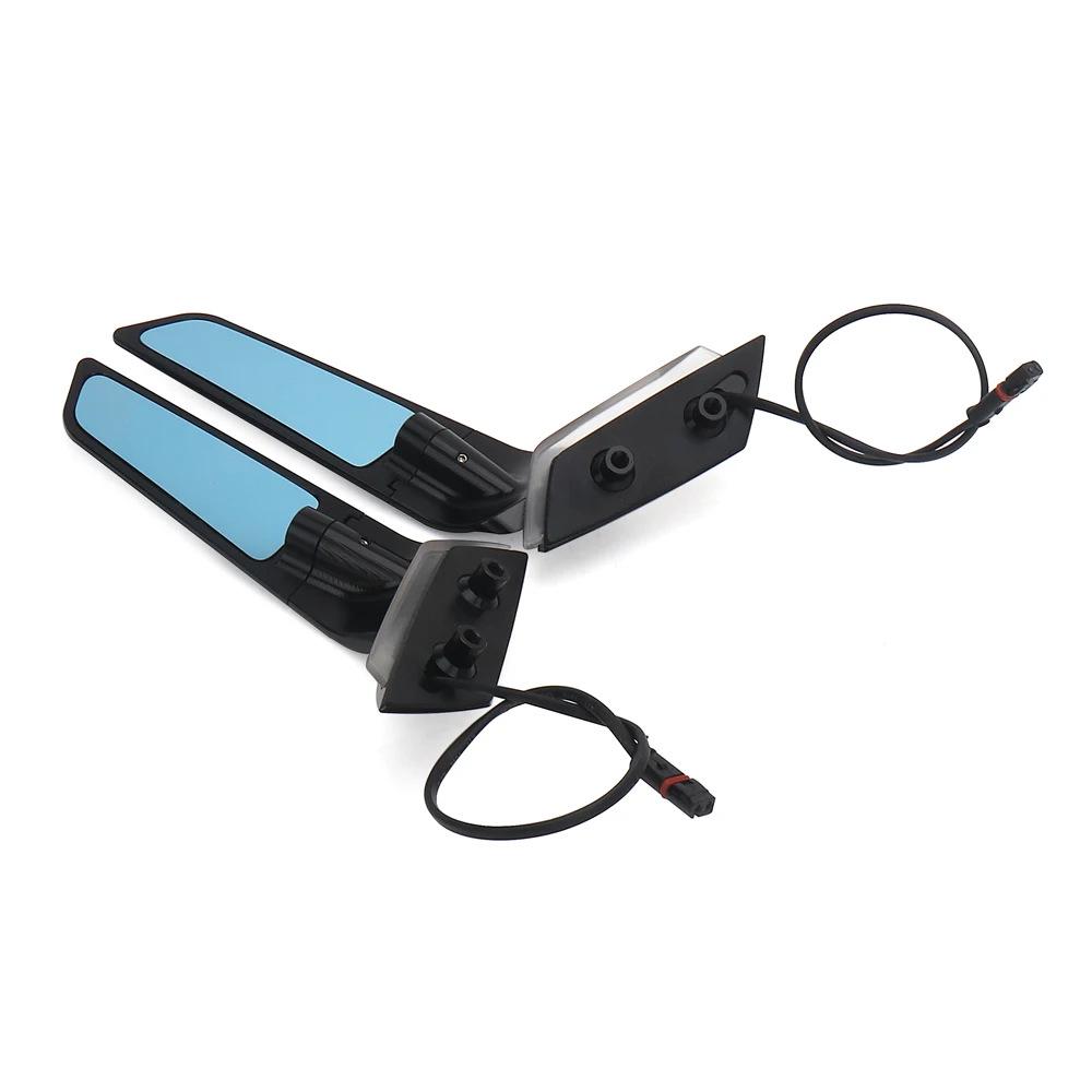 BMW S1000RR 2019-2024 LED Turn Signal Winglet Rearview Mirror