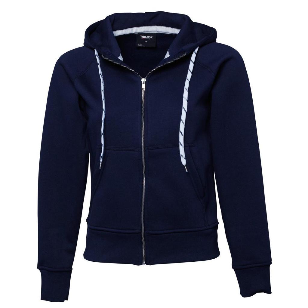 Tee Jays Womens/Ladies Full Zip Hooded Sweatshirt