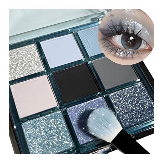 LUYING Shadow Eye Palette Eye Shadow Cosmetics Eye Make Glitter Eye Shadow Palette Palette Smoky Eye Shadow Smoky Matte Glitter