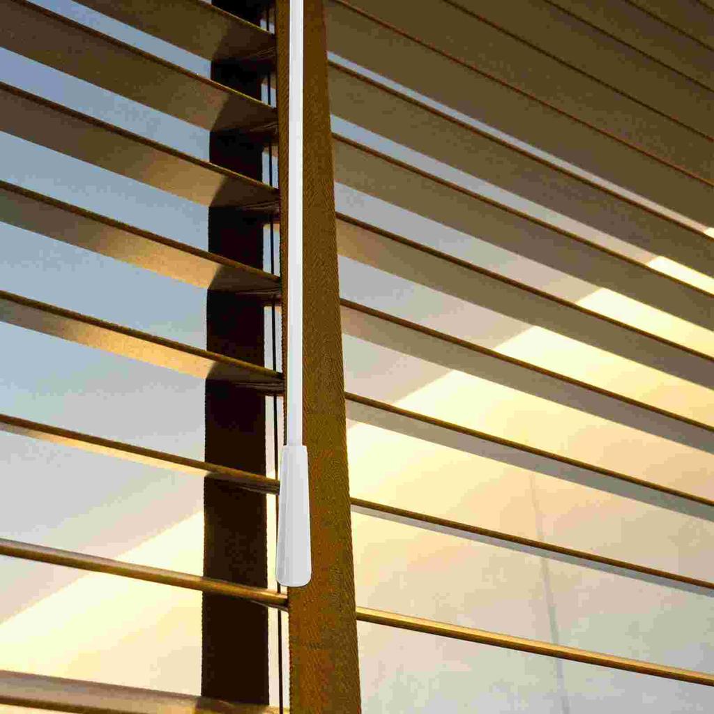 Tijă rotativă din fibră de sticlă Baghetă verticală pentru draperii Accesorii Băț cu cârlig lung pentru Tijele draperiilor de birou cu înclinare a ferestrei