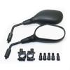 Motorcycle Rear View Mirrors 8mm 10mm Thread M10 M8 For GY6 50cc 110cc 125cc 150cc Chinese ATV QUAD Moped Scooter CRF