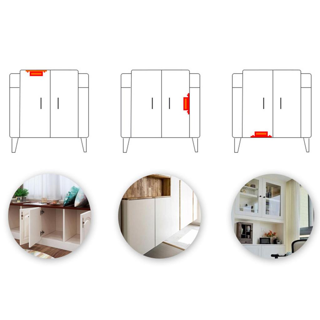 1Pcs Door Suction Automatic Household Standard Type