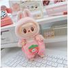 17cm Labubu Doll Vinyl Keychain: First & Second Gen Blind Box Clothes Collection