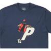 Palace Transparency T-Shirt Navy Unisex Tops Blue P25TS229