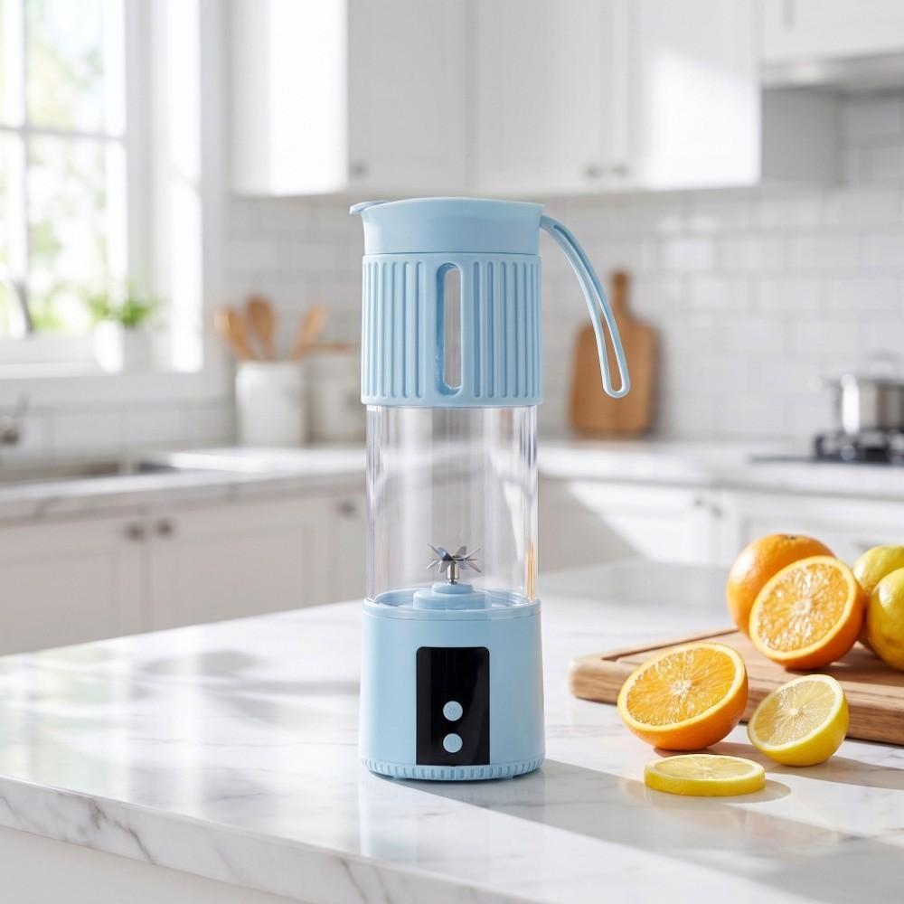 Tragbarer Elektrischer Frische Saftbecher Kabelloser Mini Saftmixer Multifunktionaler Obst Mixer für den Heimgebrauch