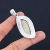Halloween Deal Fossil Coral Stone 925 Silver Mother Elegant Wedding Boho Pendant