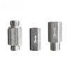 Pneumatic Check Valve Hexagonal Copper Nickel Plated Male Female Thread 1/8" 1/4" 3/8" 1/2" Gas One Way Valve Air Brass Valve