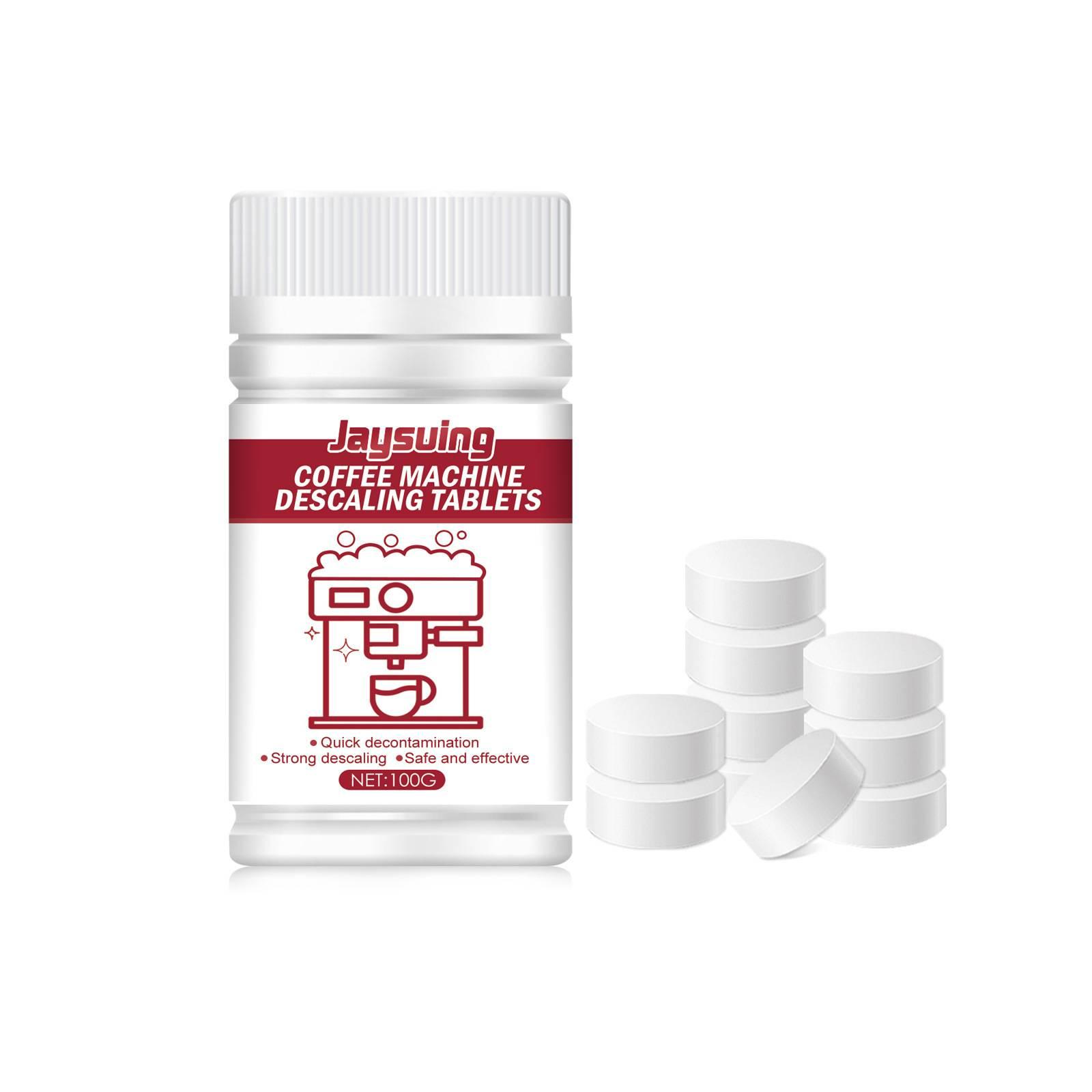 Мощная таблетка для чистки кофемашины Шипучая таблетка Средство от накипи Твердые чистящие таблетки Домашняя чистка Поддержание 1 Pcs