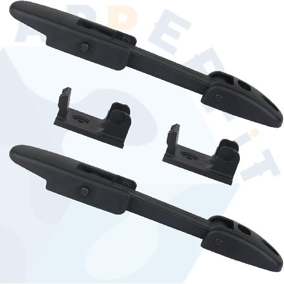 Hood Latch Strap W/Catch Bracket Compatible With Kenworth T660 T470 T370 T270 T170, Peterbilt 386 384 340 348 337 335 325, Blue Bird Vision School