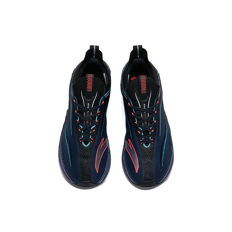 New ANTA Running Collection Running Shoes Men Low Top Ink Blue/Black 112145596-2