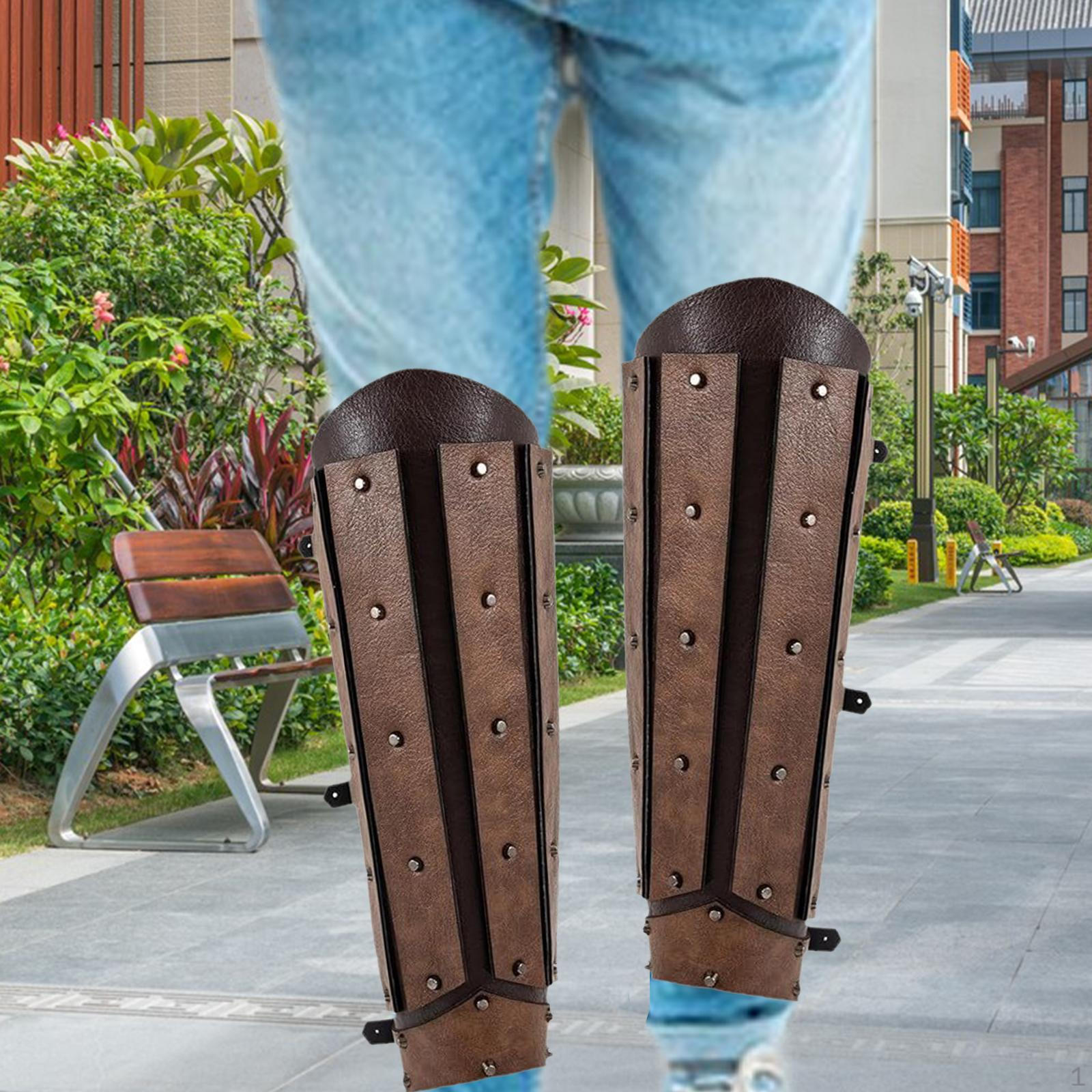 

Пиратские бахилы для мужчин, рыцарский костюм, аксессуар для ролевых игр на фестивале коричневый