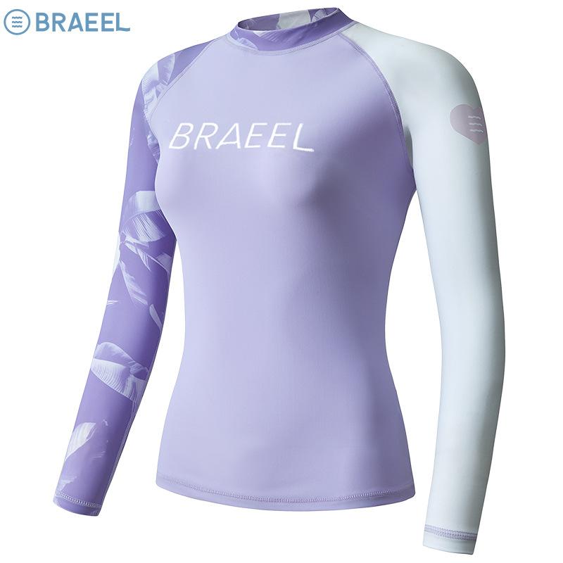 

Conservation Swimming Suit Surf Wetsuit Women 2026 New Long-Sleeve Swimsuit for Snorkeling Jellyfish Protection S