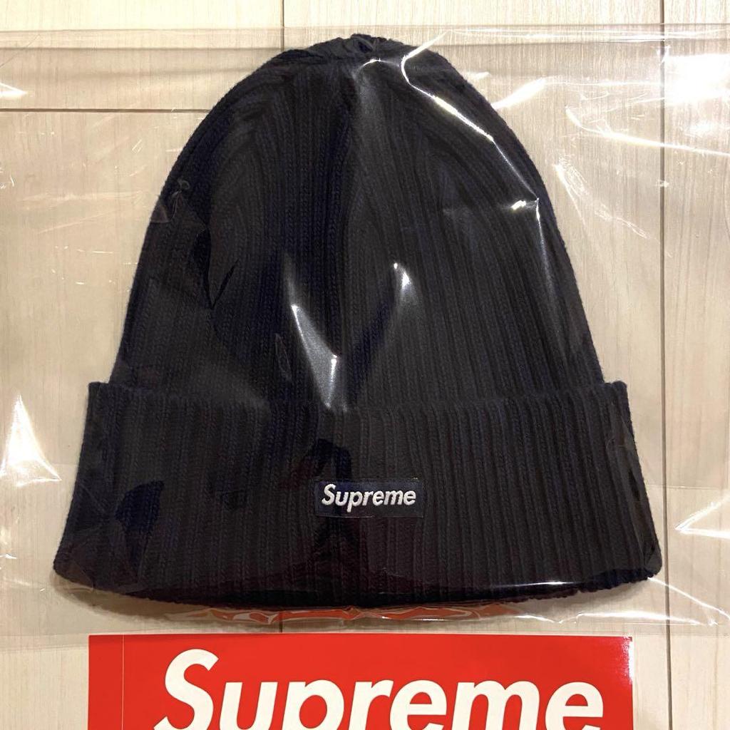 [USED] Supreme 24SS Overdyed Beanie Navy