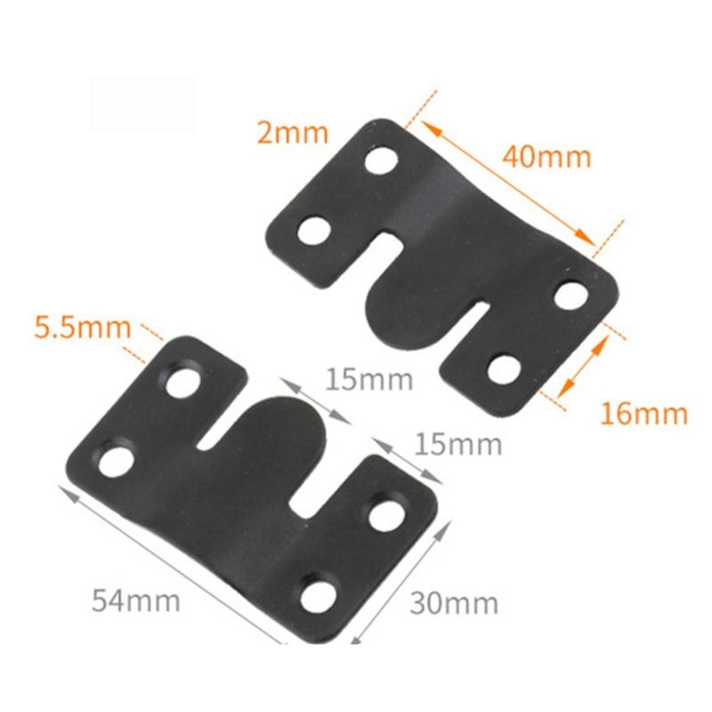 12er-Pack Einbauhalterungen Sichere & Stilvolle Wandbefestigungen Edelstahl Einbauhalterungen für Spiegel Kopfteil