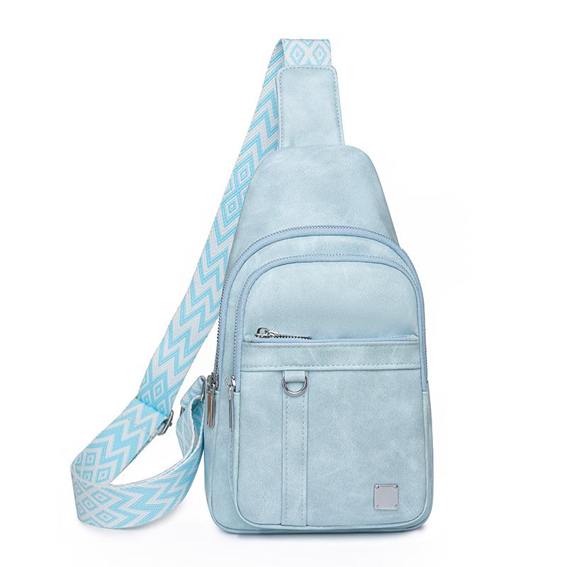 

Винтажная наплечная сумка женская нагрудная сумка из ПУ сумка кросс-боди синий