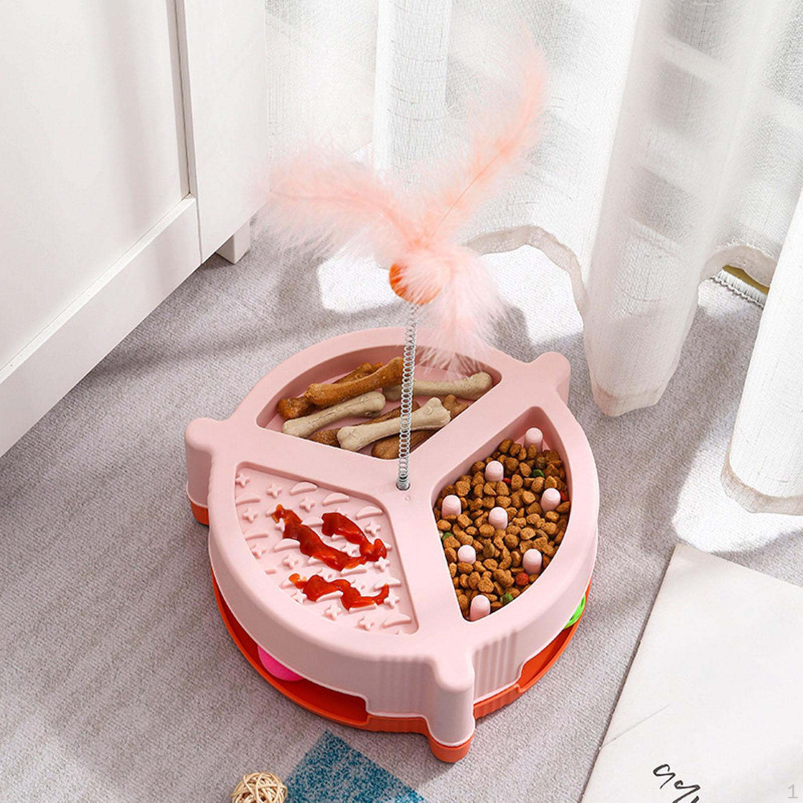 

Cat Toy Ball Track Kitten Pleasure Practice Play for Interior Cats Brisk Toys червоний