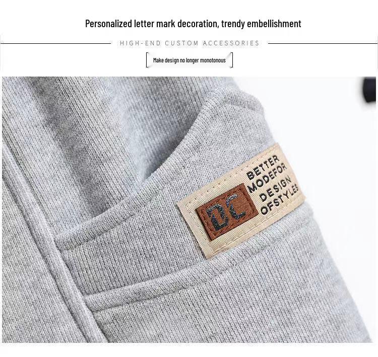 Women's Gray Fleece-Lined Sweatpants 2025: Loose, Versatile Autumn/Winter Joggers - Trendy Harem Style Casual Pants.