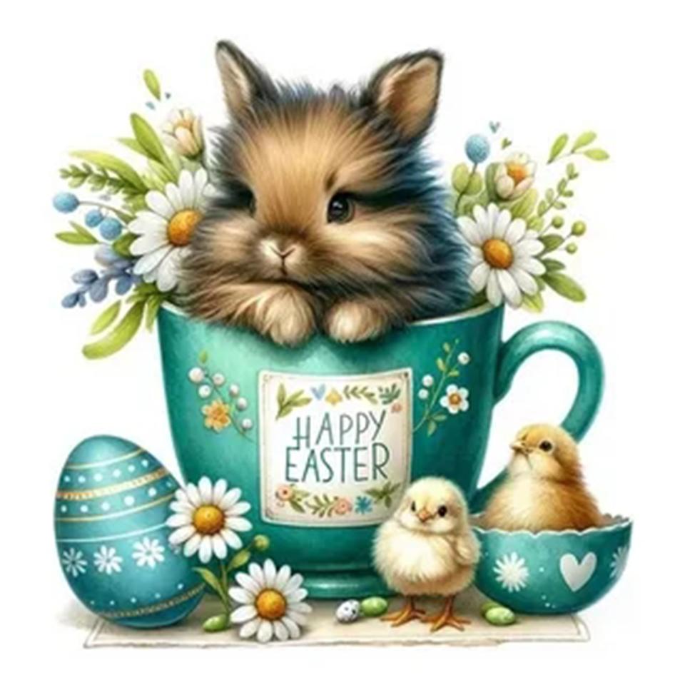 2024 Nouveau 5D DIY Peinture Diamant Fleur, Oiseau, Chat, Animal Mosaïque Broderie Bijoux Point de Croix Broderie Décoration de Maison