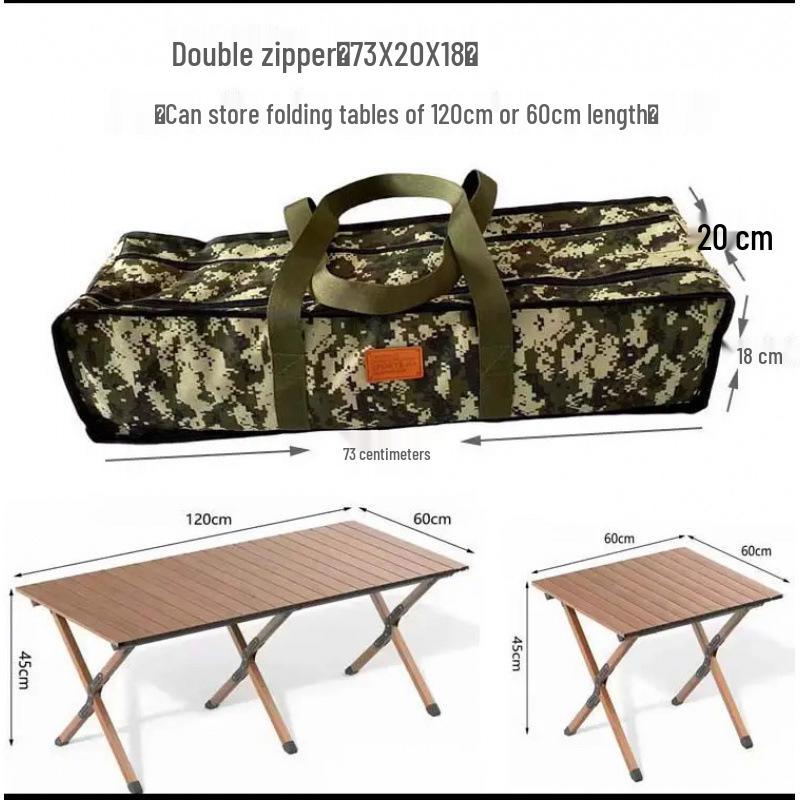 Faltbarer Stuhlbeutel aus Oxford-Stoff & Outdoor-Matte: Aufbewahrung für Angelzubehör, Zelt, Stativ, Yoga & mehr