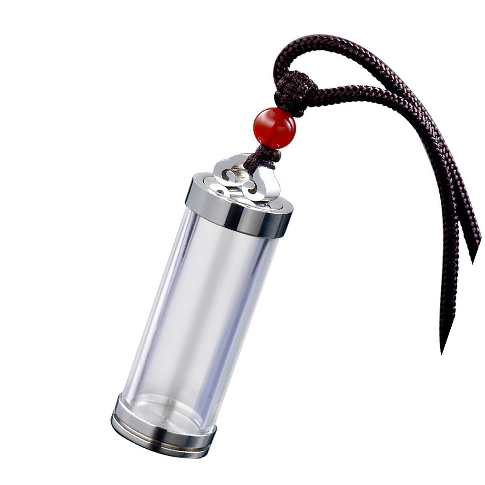 

Customizable Memorial Jewelry Cremation Urn Pendant Necklace For Ashes Hair Keepsake Personalized Engraved Gift For Men And Women A