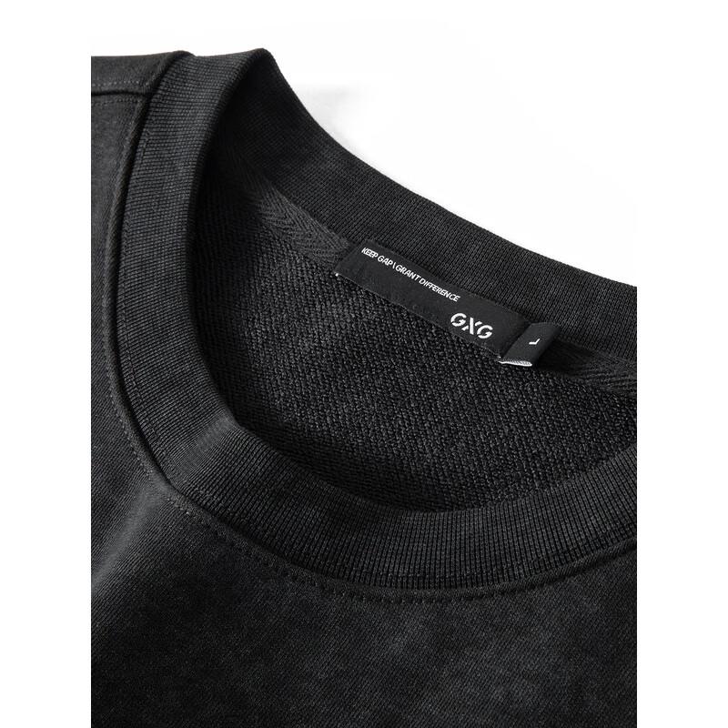 GXG Men's 2024 Letter Gradient Crew Neck Sweatshirt