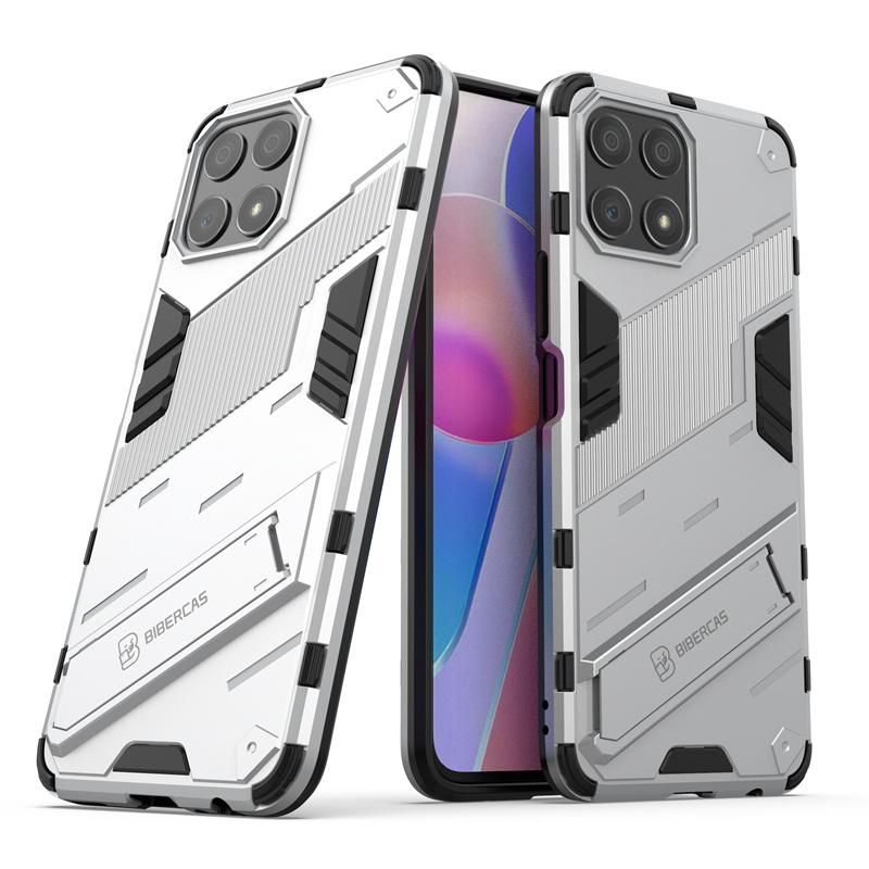 

For Honor 70 Lite Cover Case Huawei Honor 70 Lite Capa New Stand Kickstand Shockproof Back Holder Cover For Honor 70 Lite Fundas For Honor 70 Lite белый