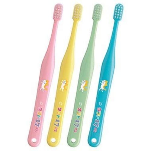 

[Oral Care] [Dental] Tuft 17 PS Toothbrush, 25-Piece Set, Premium Soft, 4-Color Assortment [For Primary Dentition (Ages 1-7)]