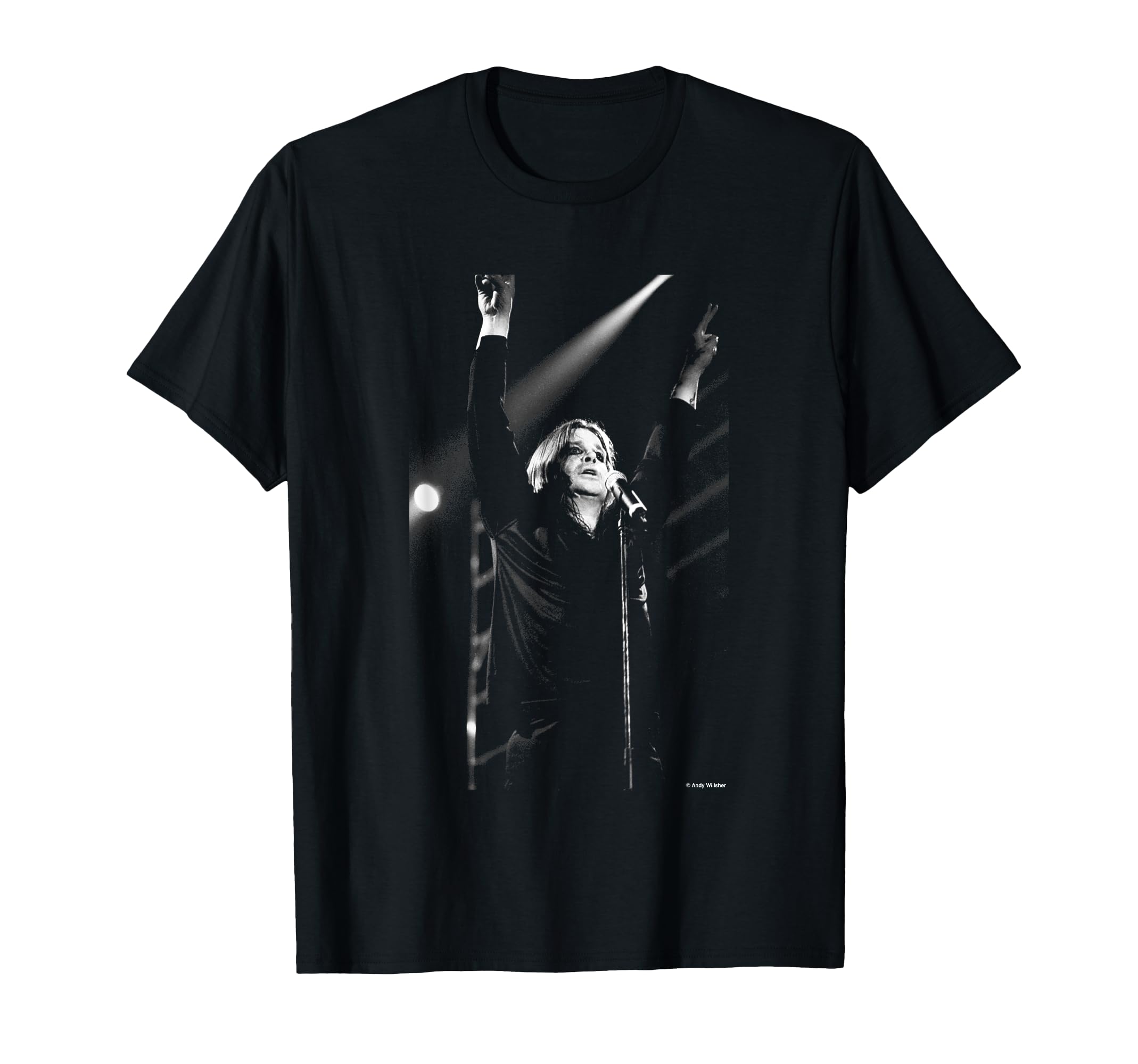 

Black Sabbath Ozzy Osbourne Prince of Darkness Andy Wilshere T-shirt