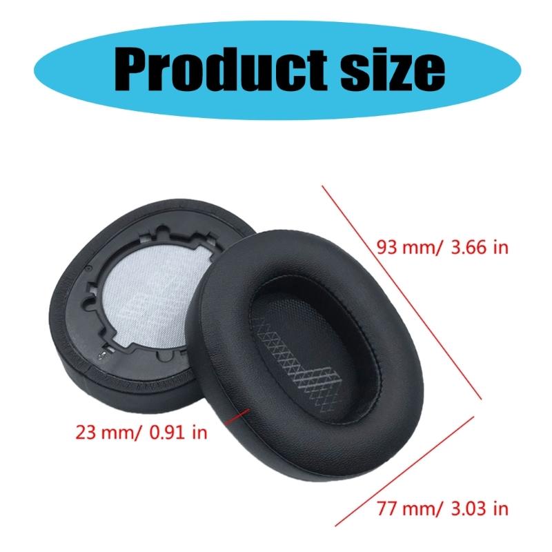 Wymienne nauszniki z proteinowej skóry do słuchawek Live500 Live 500BT, poduszki na uszy, nauszniki, nakładki na uszy