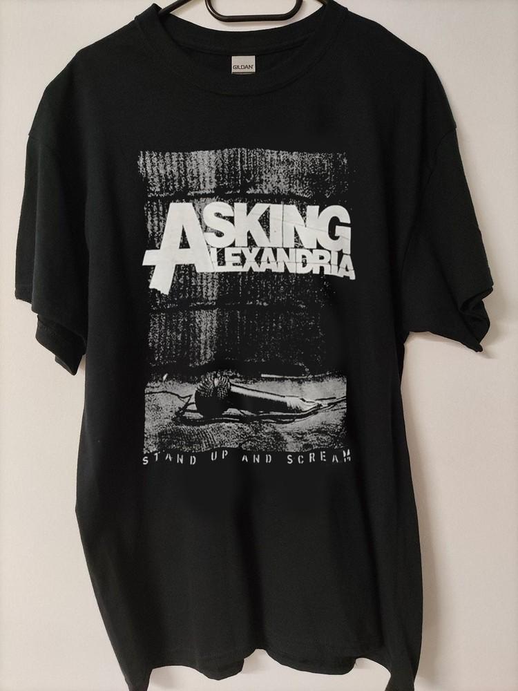 Asking Alexandria T-Shirt, Metal Music Shirt, Stand Up And Scream TE7866 Unisex T-Shirt L