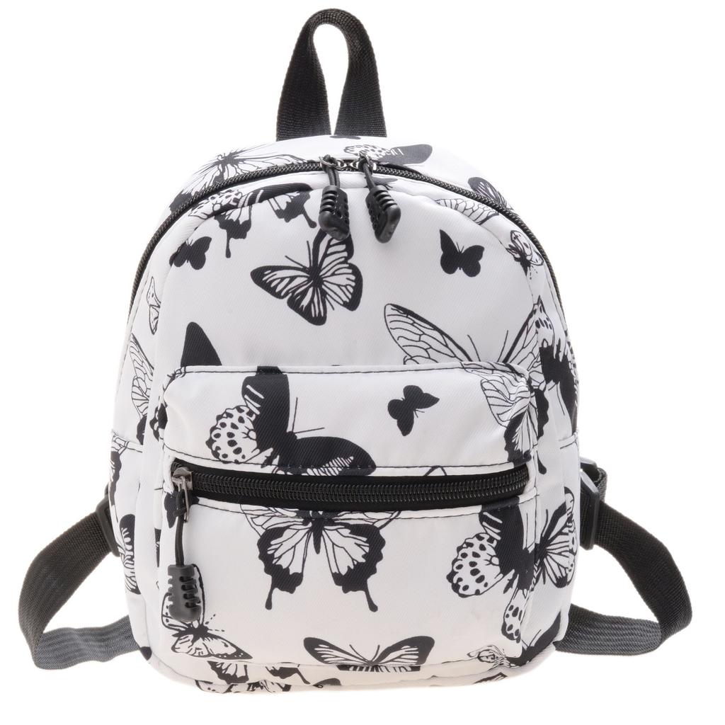 Cute Funny Japanese Style Women's Backpack Soft Lightweight Canvas Nylon Bag Fashion Portable for Leisure & Daily Use