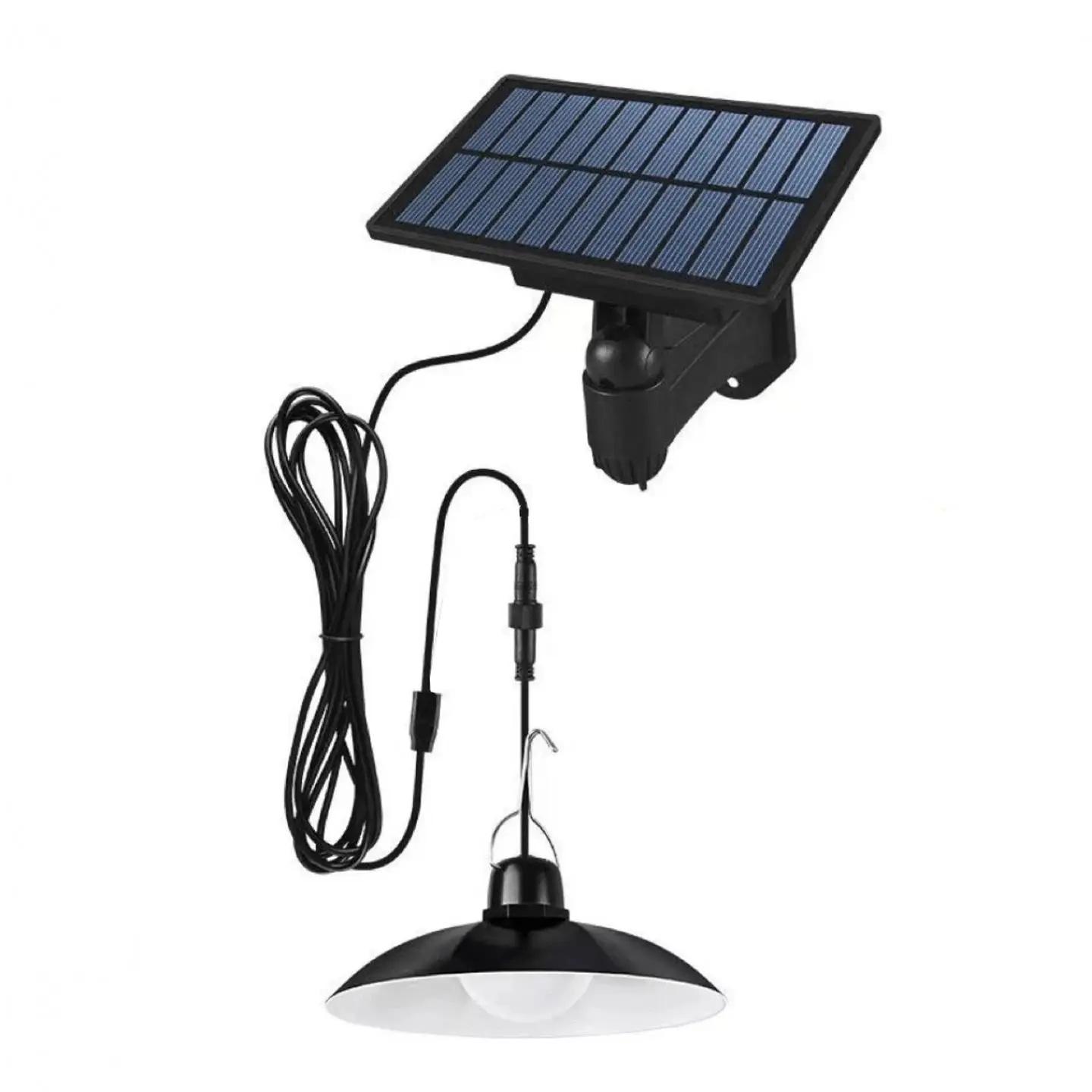 

Solar Shed Light Outdoor Indoor, Solar Powered Motion Sensor Pendant Light ,Solar Indoor Lights for Shed Gazebo Barn Garage Home