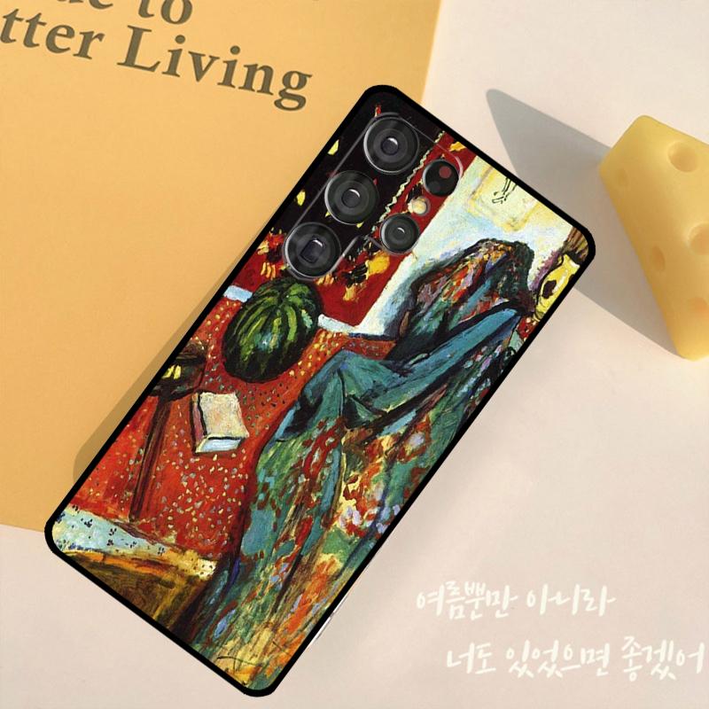Henri Matisse Art Painting Phone Case For Samsung Galaxy S25 Ultra S9 S10 S20 S22 S21 S23 FE S24 Plus Back Cover Shell