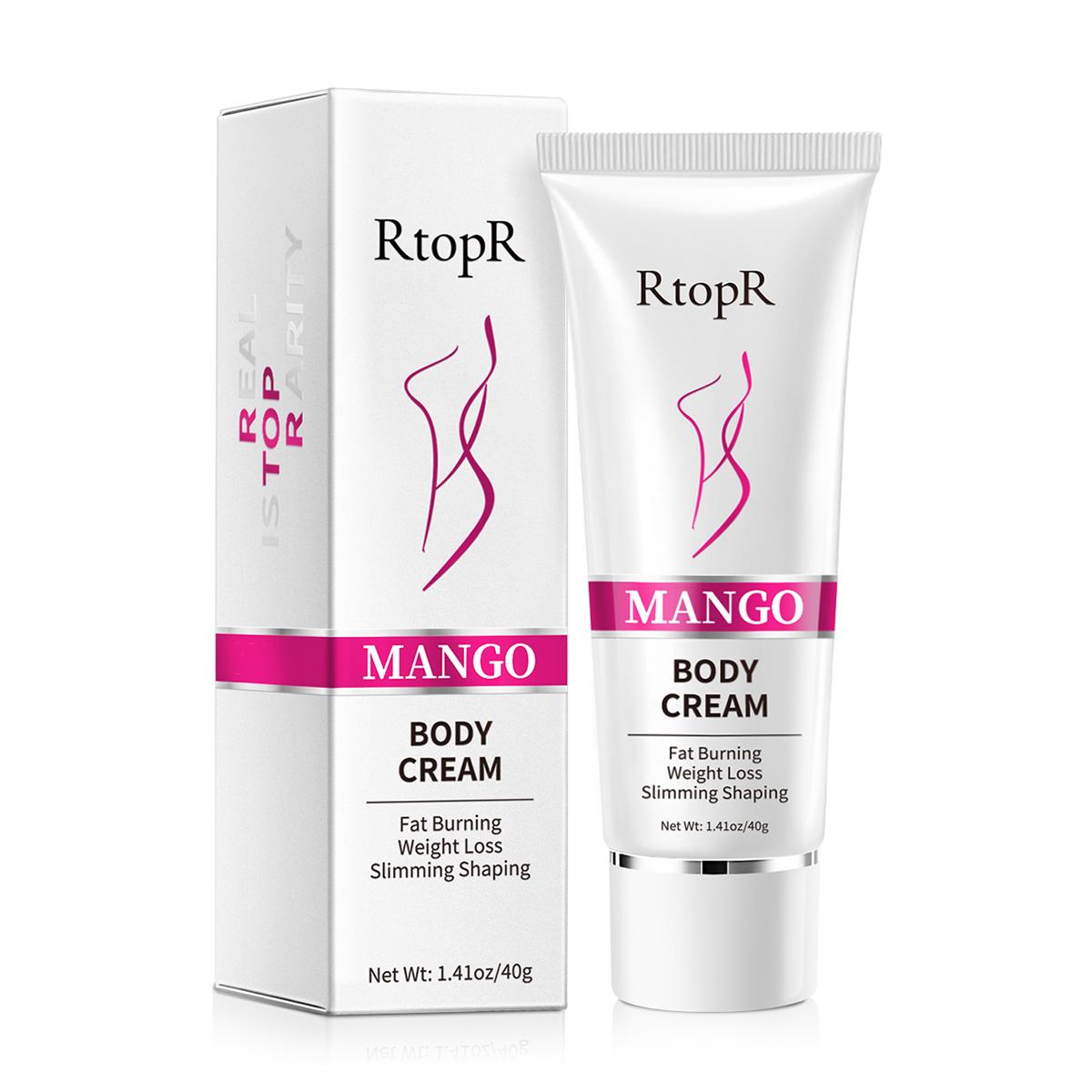 

RtopR Крем для похудения с манго, подтягивающий кожу, идеальный массажный крем для талии и ног 1pcs