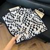 New 71 * 71cm Korean version small square scarf women's silk scarf spring and summer thin sunscreen scarf neck protection tied bag headband scarf
