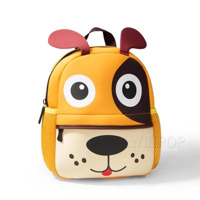 3D Dog School Bags for Boys Kindergarten Children's Bag Toddler Girls Backpack Neoprene Kids Backpacks Rabbit Mochilas Escolares