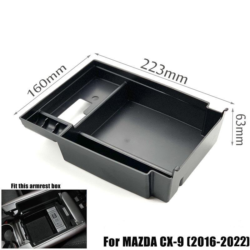 Car Styling Accessories Central Armrest box Storage Tray Glove Pallet For MAZDA 3 6 AXELA ATENZA CX-5 CX5 CX-8 CX8 CX-9 CX9