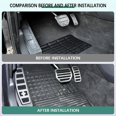 Für Land Rover Range Rover Sport Discovery 3 4 Lr3 Lr4 AT Pedalabdeckung Gas Bremse Fußstütze Pedalauflage Innenraumzubehör