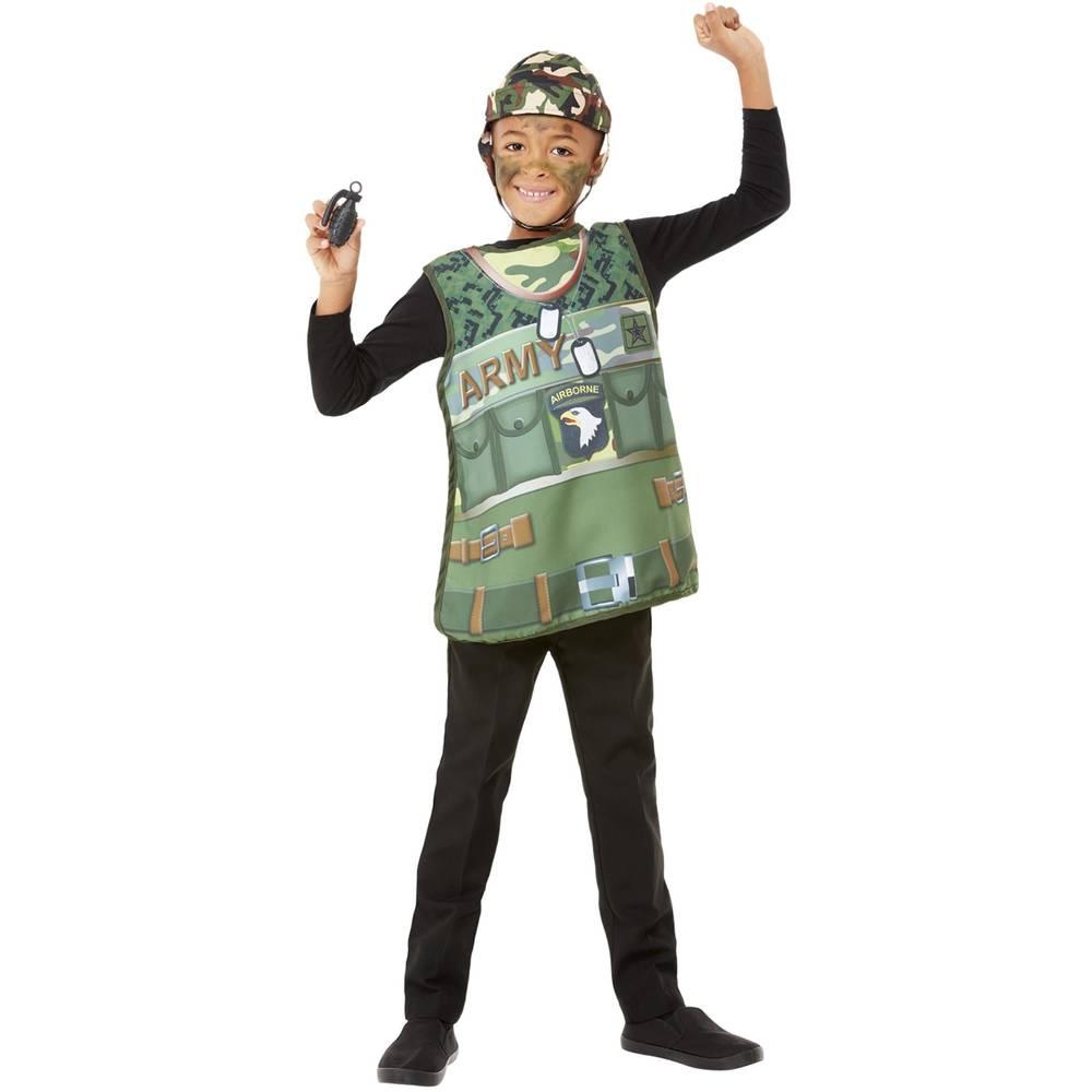 Smiffys Childrens/Kids Army Costume Set