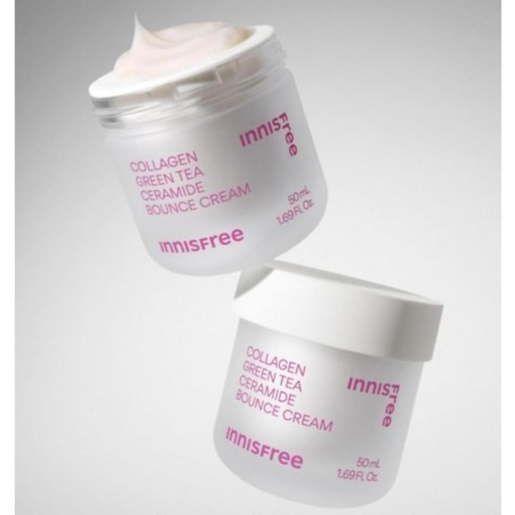 Innisfree Collagen Green Tea Ceramide Bounce Cream 50ml