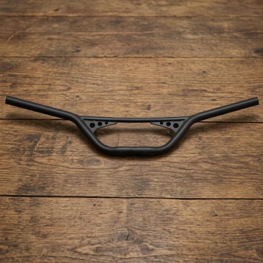 Custom Motorcycle Handlebar Universal with Drilled Center Brace