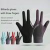 1Piece Billiards Glove Snooker Billiard Glove Non Slip Stickers Elasticity Billiard Training Gloves Accessories