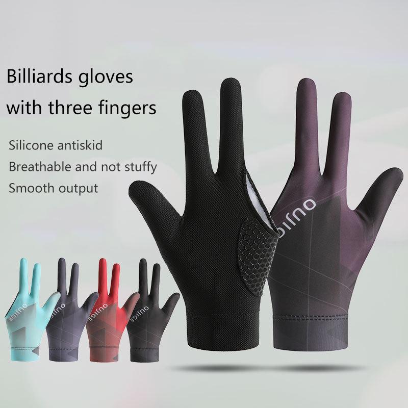 1Piece Billiards Glove Snooker Billiard Glove Non Slip Stickers Elasticity Billiard Training Gloves Accessories