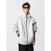 Unisex Heavyweight Hooded Sweatshirt – Spring/Autumn High-End Loose Fit Cardigan