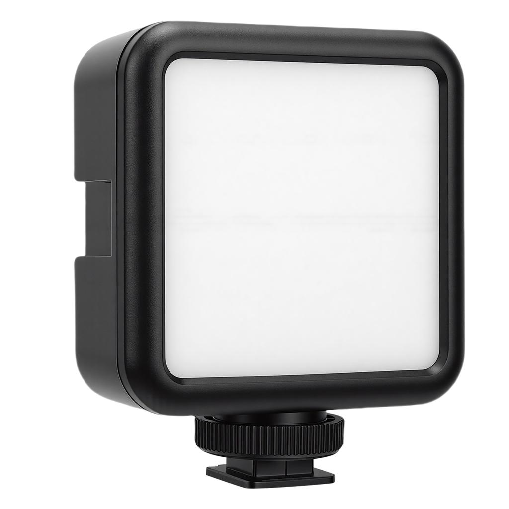 LED Camera Fill Light High Brightness 5600K LED Video Light with 3 Cold Shoe Mounts and Hot Shoe Base for Outdoor