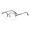 Magnetic Clip-On Glasses Frame Polarized Sunglasses Driving Sunglasses 3 IN 1 Half-frame Metal Stainless Steel