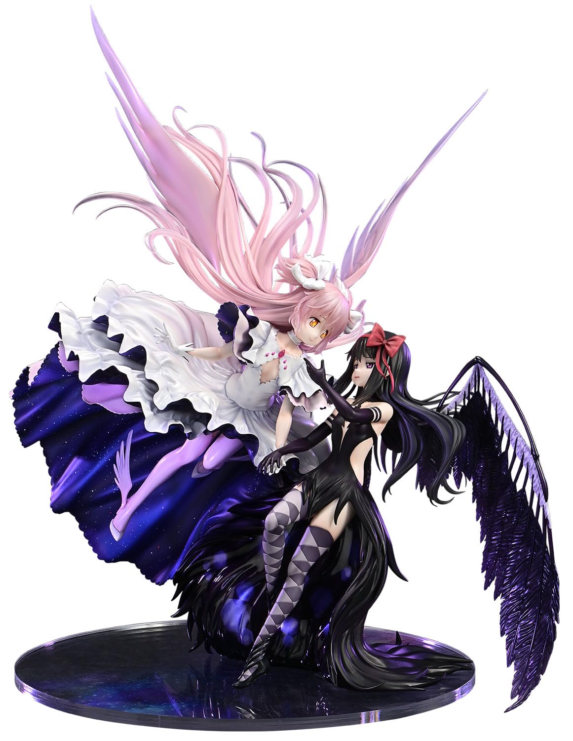 

PRISMA WING Puella Magi Madoka Magica the Movie Rebellion Ultimate Madoka Devil Homura Масштабна Повна Фігурка [Нове Видання] & 1/7