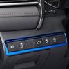 Blue Titanium Car Headlight Switch Control Cover Fit for Toyota Camry 2018-