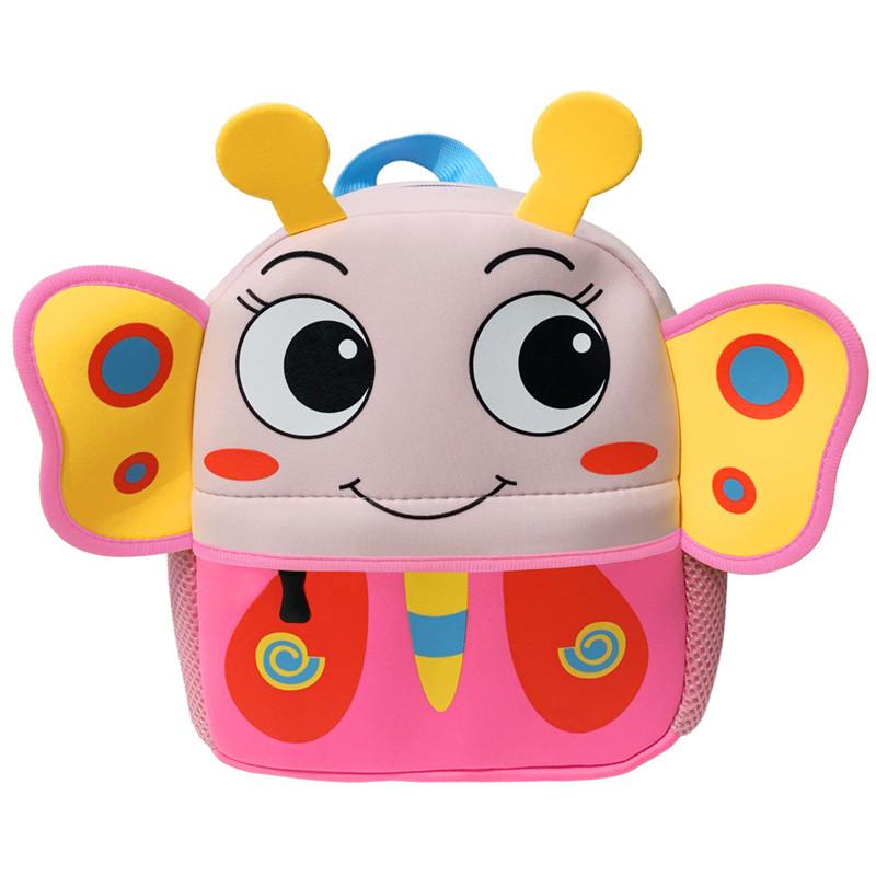 3D Kinder Schultaschen für Mädchen Jungen Kinder Rucksäcke Kindergarten Cartoon Tier Kleinkind Kinder Rucksack für 2-5 Jahre